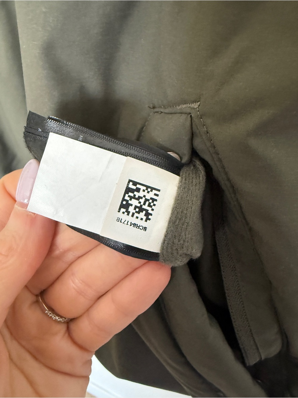 The North Face Reversible Sherpa Puffer Vest Olive Green Teddy Fleece XL - Picture 6 of 10